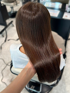 【ChaoMICHI yuika】ブラウンベージュ 髪質改善