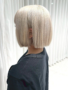 【ChaoMICHI yuika】ハイトーン ブリーチ ボブ