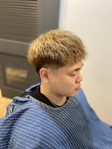 ショートツイストスパイラル×ブリーチデザイン