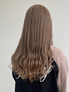 ミルクティーベージュ ダブルカラー 20代30代 透明感