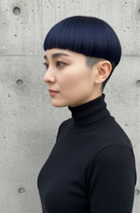 大人ショート　クール　ツーブロック