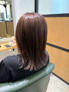 ピンクベージュカラー