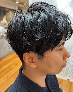 大人気の直毛でもセット簡単な朝楽パーマ