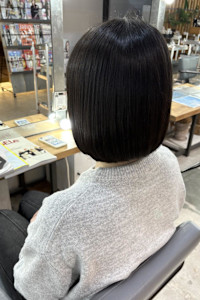 顎下ボブ/内巻きボブ