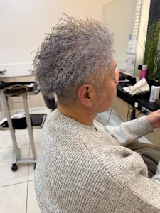 メンズツイストスパイラルパーマ