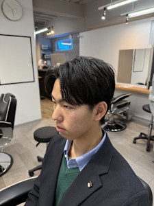 大宮/カット/短髪/毛流れ/センターパート