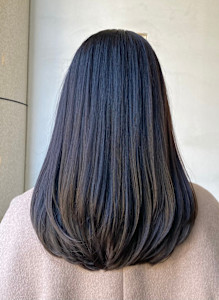 レイヤーカット+酸性ストレートパーマ - HAIR&MAKE STUDIO MIMURO掲載