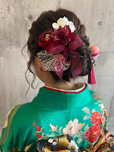 シニヨン/成人式セット