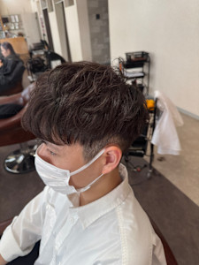 ふんわりパーマ