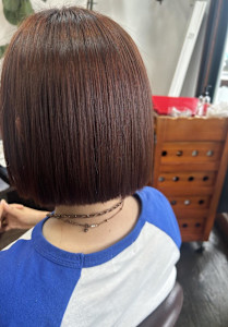 髪質改善カラー