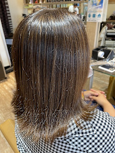 ハイライトカラー/白髪ぼかし/ナチュラル外ハネ/下赤塚