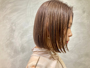 切りっぱなしボブ　［鎌倉駅］