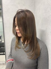 ワンカールで決まるレイヤーカット