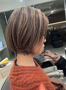 外国人ハイライトボブ - tip・top 成増店掲載