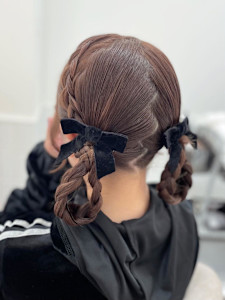 【ヘアメ】ドーナツヘア♪_ユウ(大須/栄)