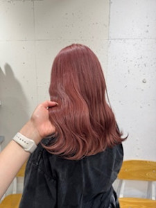 ピンクオレンジカラー - agir hair 北千住【アジールヘア】北千住駅西口店掲載