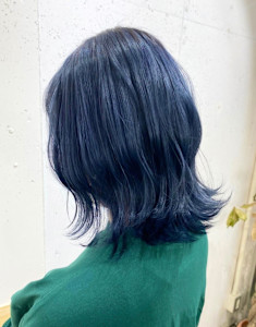 ネイビーカラー - agir hair 北千住【アジールヘア】北千住駅西口店掲載