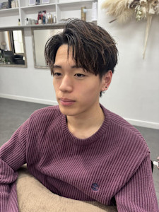 アップバング/メンズカット/ツーブロック/メンズショート