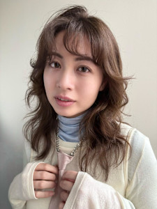 ふんわりミディアムパーマ☆