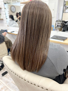 ハイライト/ストレート/ミディアム