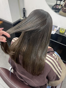 縮毛矯正/美髪矯正/オリーブベージュ/オリーブグレージュ