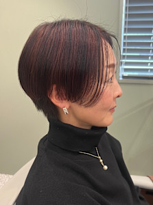 ローライトグラデーションショート