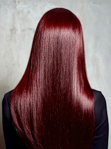 ボルドーレッド、ダブルカラー