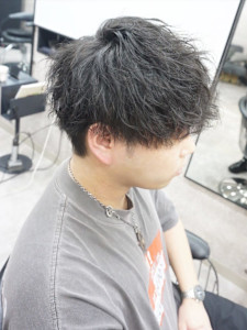 メンズカット/ツイストスパイラルパーマ