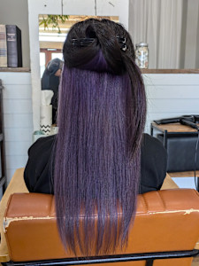 ロング×インナーカラー