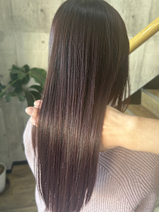 透明感×ほんのりピンクカラー