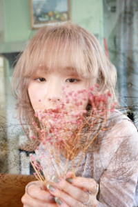 ウルフ/ミディアム/レイヤー/ベージュ　tiptop目白