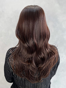 顔周りレイヤーロング大人ガーリー _ba575731