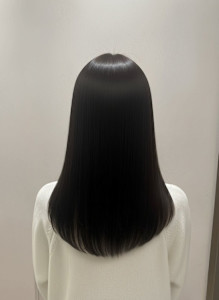 カット＋髪質改善ストレート＋ケラチントリートメント