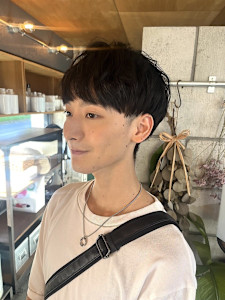 メンズマッシュカット