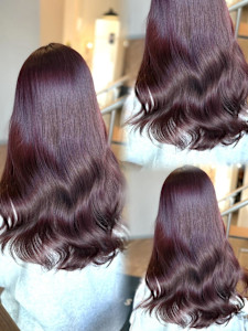 初カラーにもおすすめピンクカラー