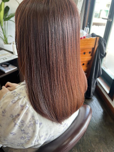 髪質改善カラー