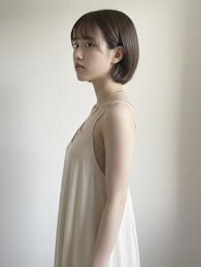 ベーシックな丸ボブ