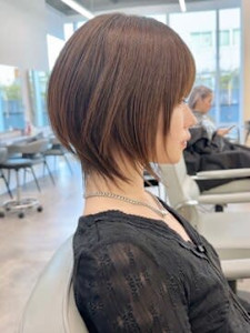 No Stylingショートウルフ　ショートボブ　ウルフUP