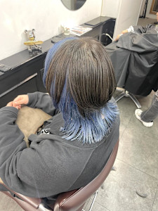 ブルーカラー/ブルージュ/ブリーチ/デザインカラー