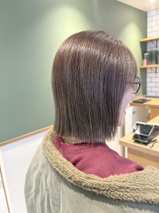 白髪ぼかしハイライト