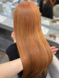 オリーブグレ／小顔に見せるヘア／ココアベージュ／黒髪カタログ