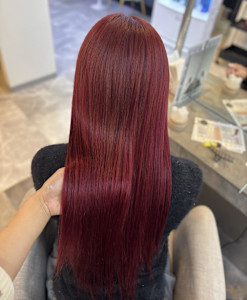 オリーブグレ／小顔に見せるヘア／ココアベージュ／黒髪カタログ