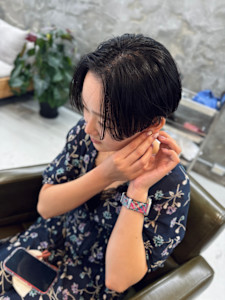 刈り上げハンサムショート