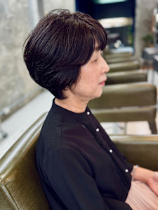 大人ショートボブ