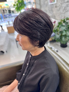 大人ショートボブ