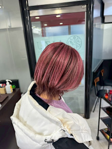 白髪ぼかしハイライト