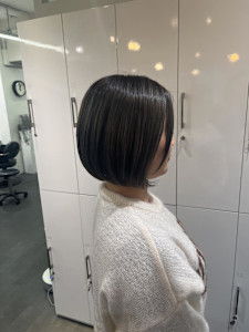 ブリーチ×ホリスティック縮毛矯正