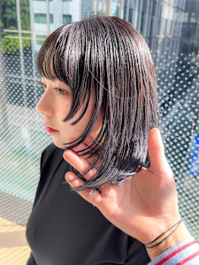 顔周りレイヤー/ステップカット/ウルフ/姫カット/小顔見え◎