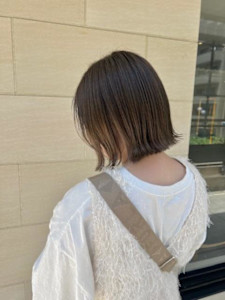 きりっぱなしニュアンスボブ