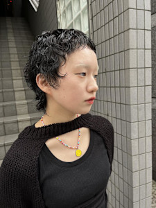 ベリーショートパーマ